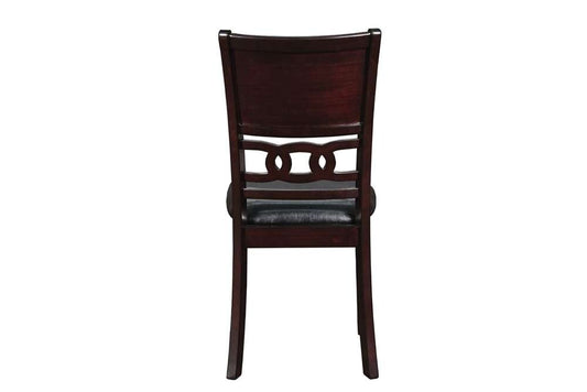 New Classic Furniture - Gia 42in Dining Drop Leaf Table With 2 Chairs-Ebony - D1701-40S-EBY veiw 2