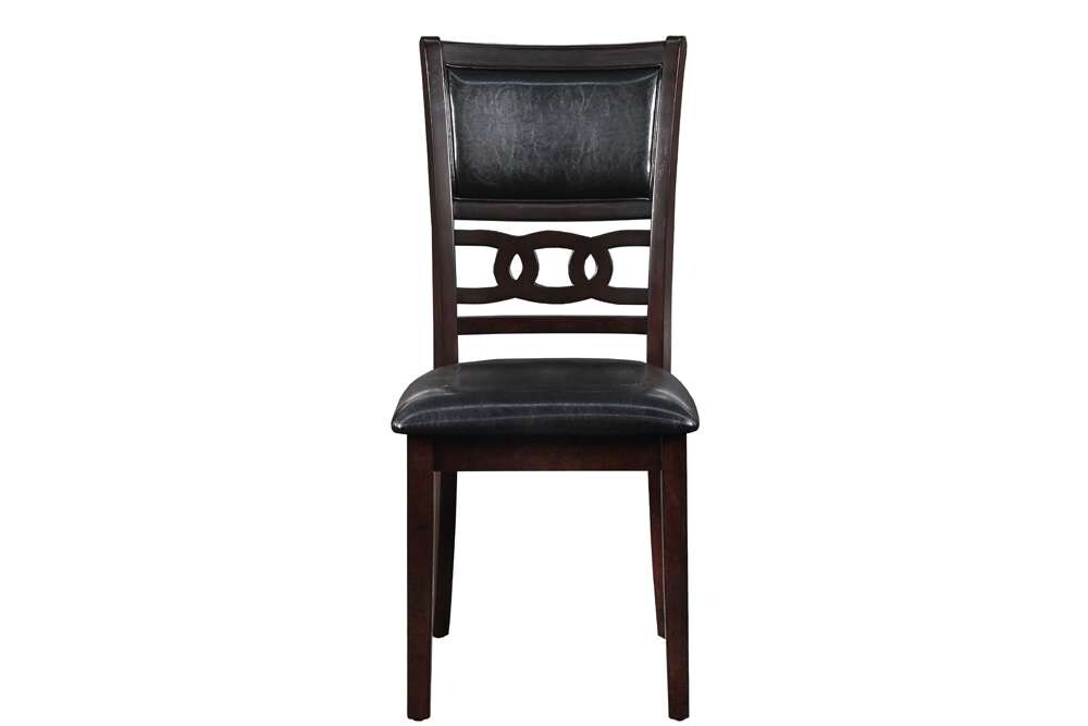 New Classic Furniture - Gia 42in Dining Drop Leaf Table With 2 Chairs-Ebony - D1701-40S-EBY veiw 11