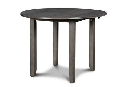 New Classic Furniture - Gia 42in Dining Drop Leaf Table With 2 Chairs-Gray - D1701-40S-GRY veiw 3