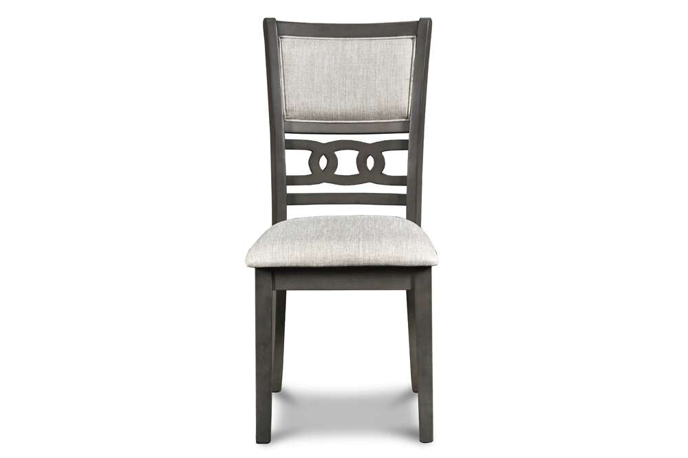 New Classic Furniture - Gia 42in Dining Drop Leaf Table With 2 Chairs-Gray - D1701-40S-GRY veiw 8