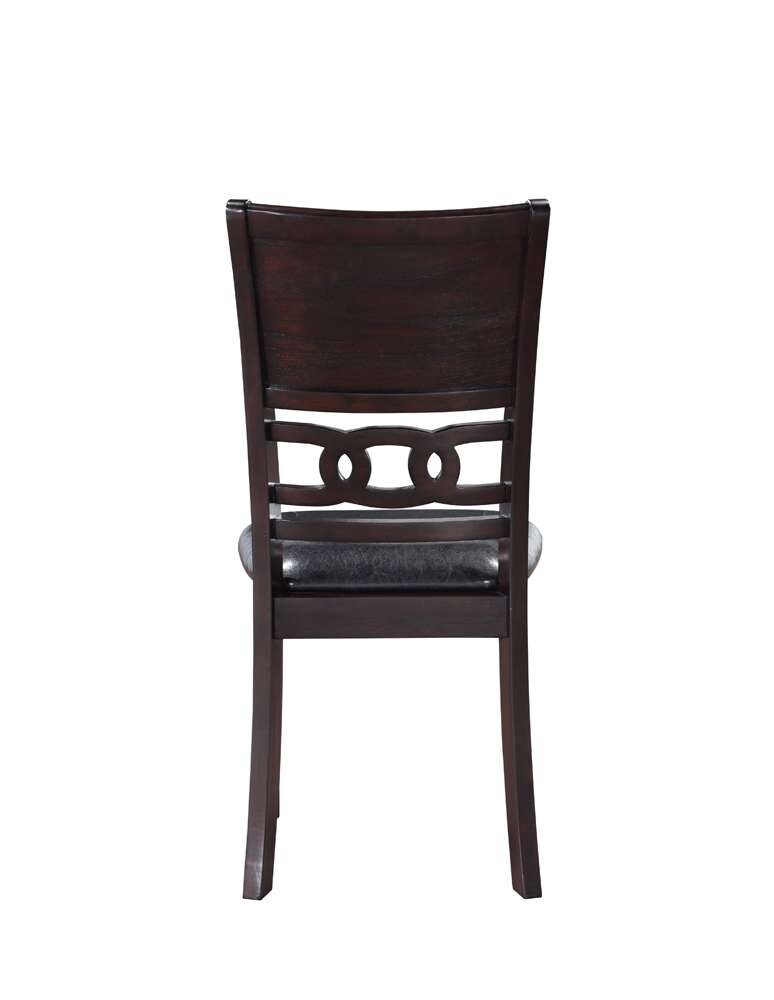 New Classic Furniture - Gia Dining Chairs (Set of 2) -Ebony - D1701-20-EBY veiw 3