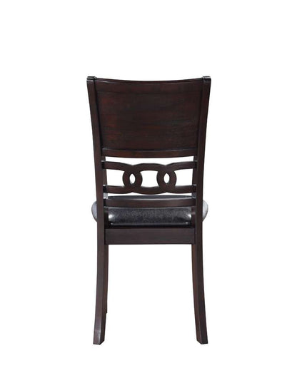 New Classic Furniture - Gia Dining Chairs (Set of 2) -Ebony - D1701-20-EBY veiw 3