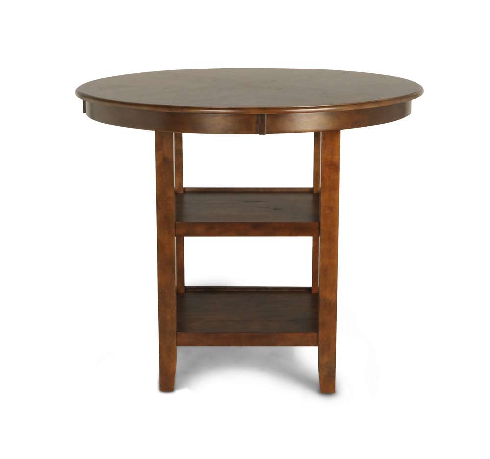 New Classic Furniture - Gia Round Counter Dining 5 Pc Set-Brown - D1701-52S-BRN veiw 6
