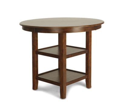 New Classic Furniture - Gia Round Counter Dining 5 Pc Set-Brown - D1701-52S-BRN veiw 7