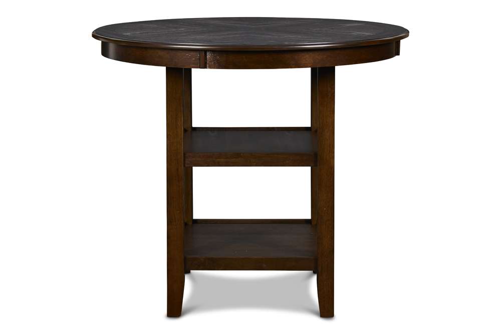 New Classic Furniture - Gia Round Counter Dining 5 Pc Set - Cherry - D1701-52S-CHY veiw 3