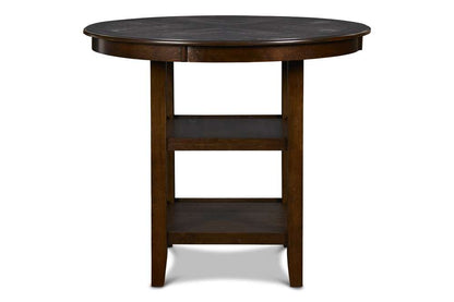 New Classic Furniture - Gia Round Counter Dining 5 Pc Set - Cherry - D1701-52S-CHY veiw 3