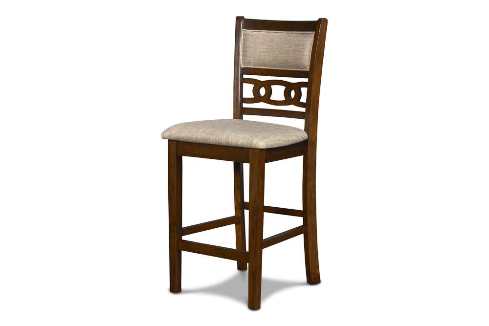 New Classic Furniture - Gia Round Counter Dining 5 Pc Set - Cherry - D1701-52S-CHY veiw 4