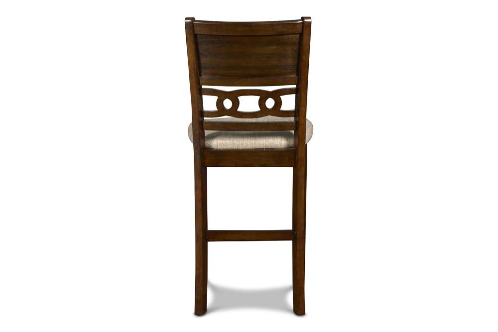 New Classic Furniture - Gia Round Counter Dining 5 Pc Set - Cherry - D1701-52S-CHY veiw 7