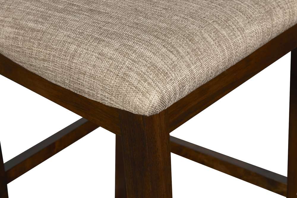 New Classic Furniture - Gia Round Counter Dining 5 Pc Set - Cherry - D1701-52S-CHY veiw 8