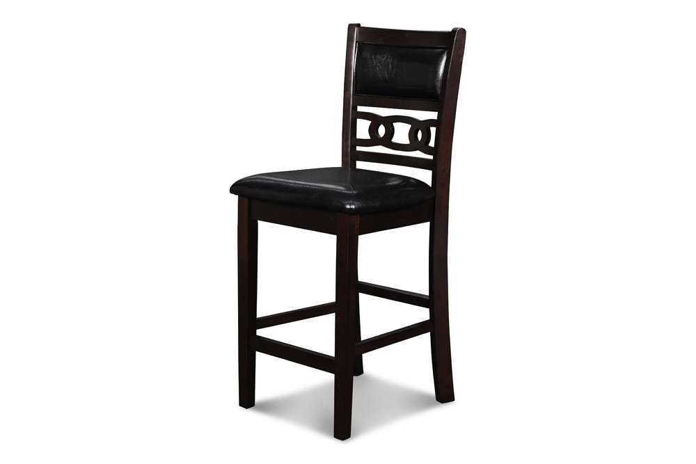 New Classic Furniture - Gia Round Counter Dining 5 Pc Set-Ebony - D1701-52S veiw 7