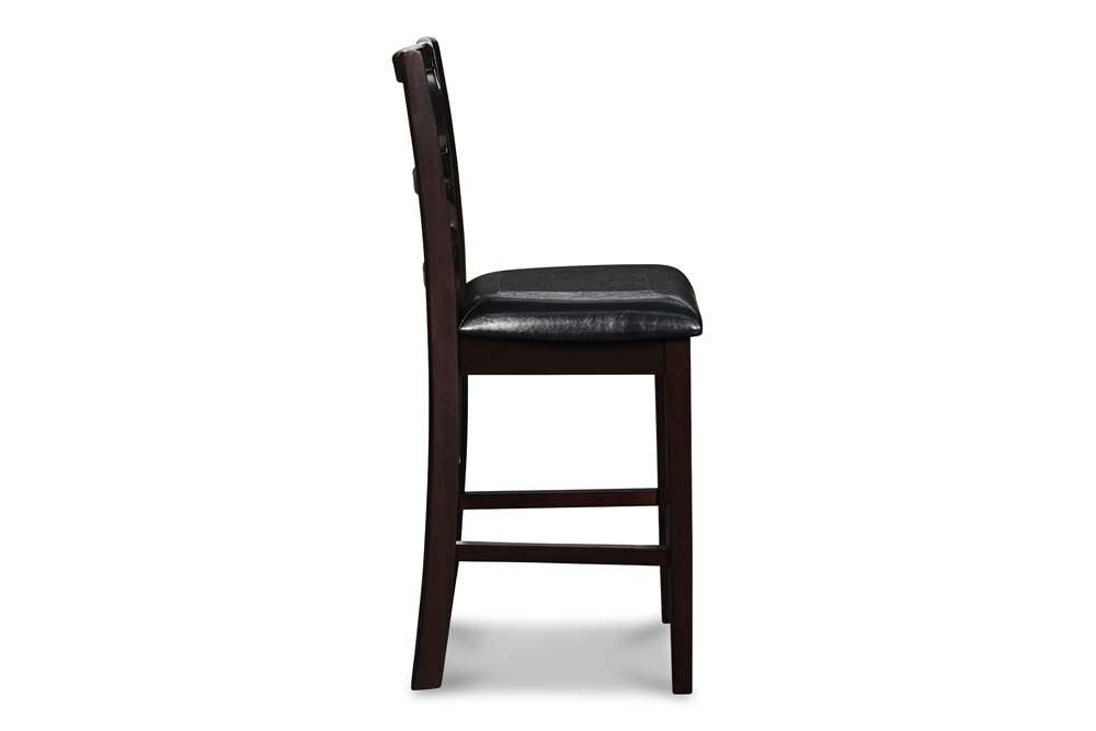 New Classic Furniture - Gia Round Counter Dining 5 Pc Set-Ebony - D1701-52S veiw 9