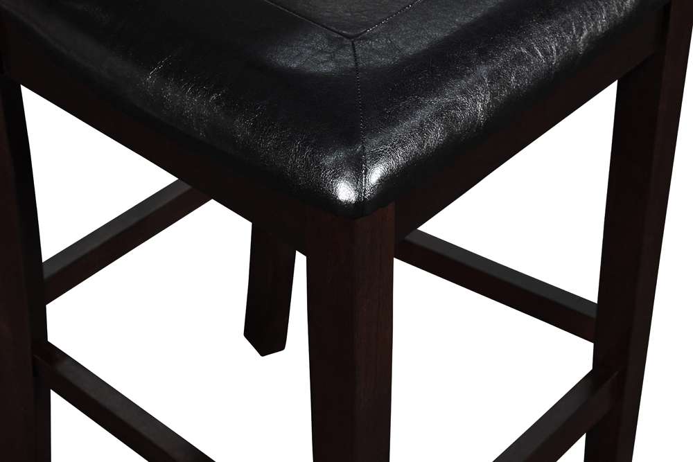 New Classic Furniture - Gia Round Counter Dining 5 Pc Set-Ebony - D1701-52S veiw 10