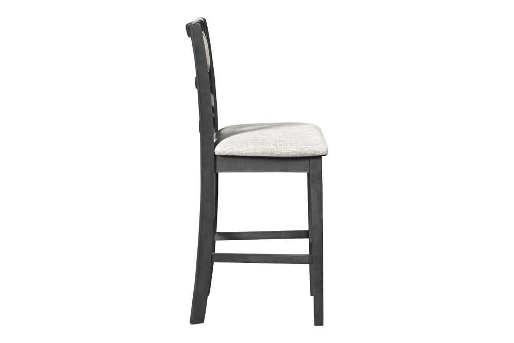 New Classic Furniture - Gia Round Counter Dining 5 Pc Set - Gray - D1701-52S-GRY veiw 10