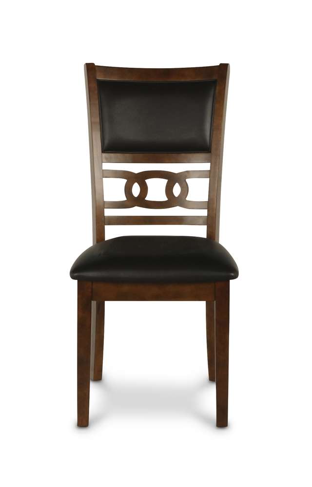 New Classic Furniture - Gia Round Dining 5 Pc Set-Brown - D1701-50S-BRN veiw 6