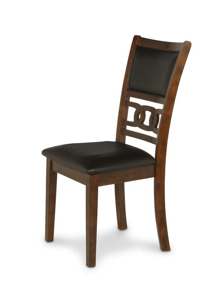 New Classic Furniture - Gia Round Dining 5 Pc Set-Brown - D1701-50S-BRN veiw 7