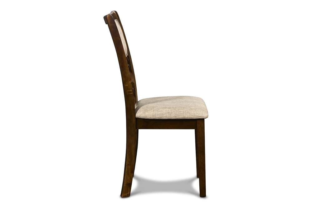 New Classic Furniture - Gia Round Dining 5 Pc Set - Cherry - D1701-50S-CHY veiw 7