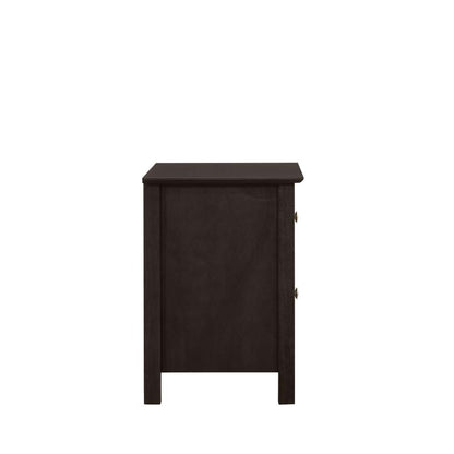 New Classic Furniture - Zodiac 2 Drawer Nightstand-Merlot - B1563M-040 veiw 2