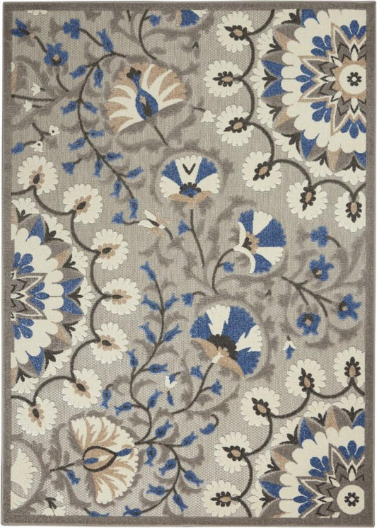 Nourison - Aloha 36in x 56in Bone Patio Area Rug - ALH20-99446739490 veiw 1