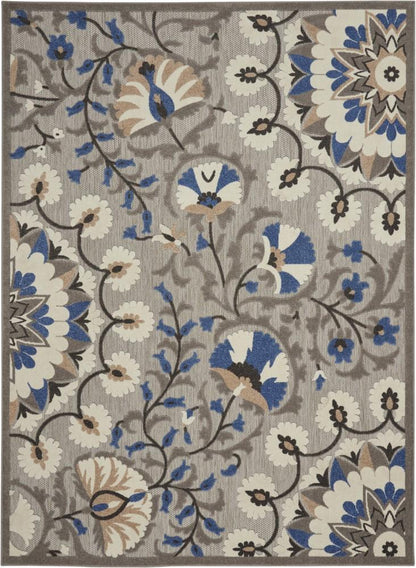 Nourison - Aloha 710in x 106in Bone Patio Area Rug - ALH20-99446739520 veiw 1