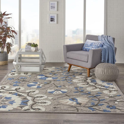 Nourison - Aloha 710in x 106in Bone Patio Area Rug - ALH20-99446739520 veiw 2