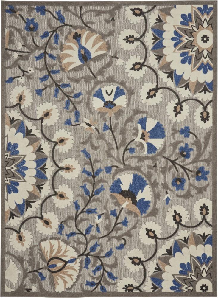 Nourison - Aloha 96in x 13 Bone Patio Area Rug - ALH20-99446739537 veiw 1