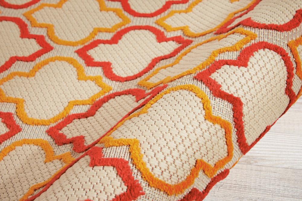 Nourison - Aloha ALH06 Red 28in x 4 Indoor-outdoor Area Rug - ALH06-99446299086_CLOSEOUT veiw 3