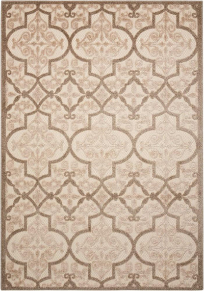 Nourison - Aloha ALH14 Beige 36in x 56in Indoor-outdoor Area Rug - ALH14-99446376220 veiw 1