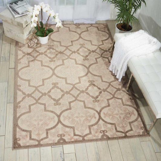 Nourison - Aloha ALH14 Beige 36in x 56in Indoor-outdoor Area Rug - ALH14-99446376220 veiw 2