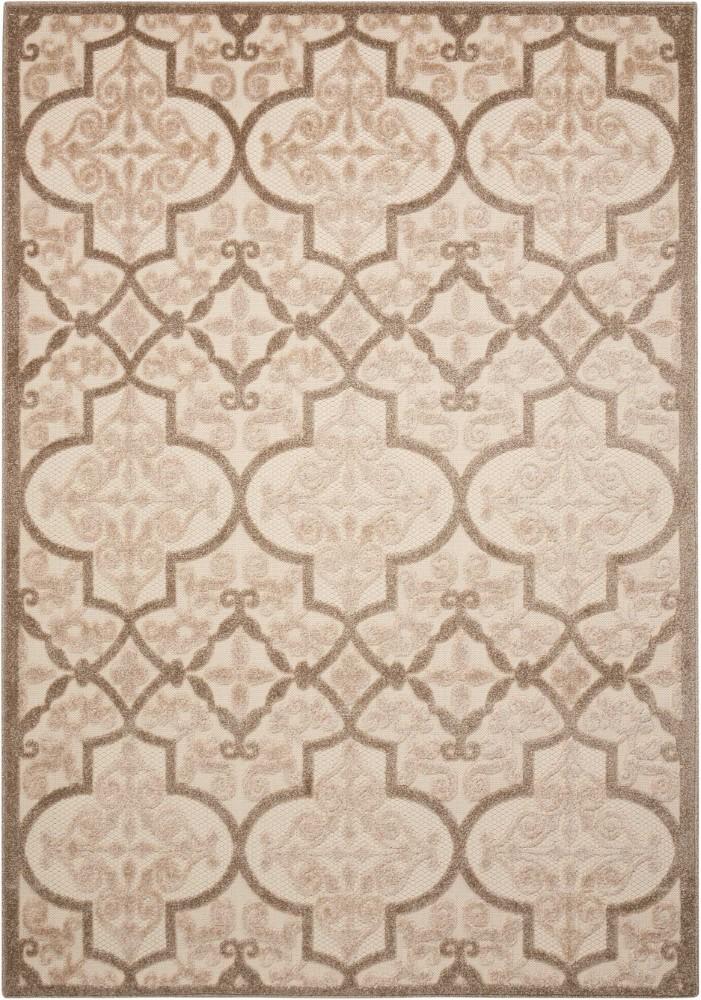 Nourison - Aloha ALH14 Beige 53in x 75in Indoor-outdoor Area Rug - ALH14-99446376299 veiw 1