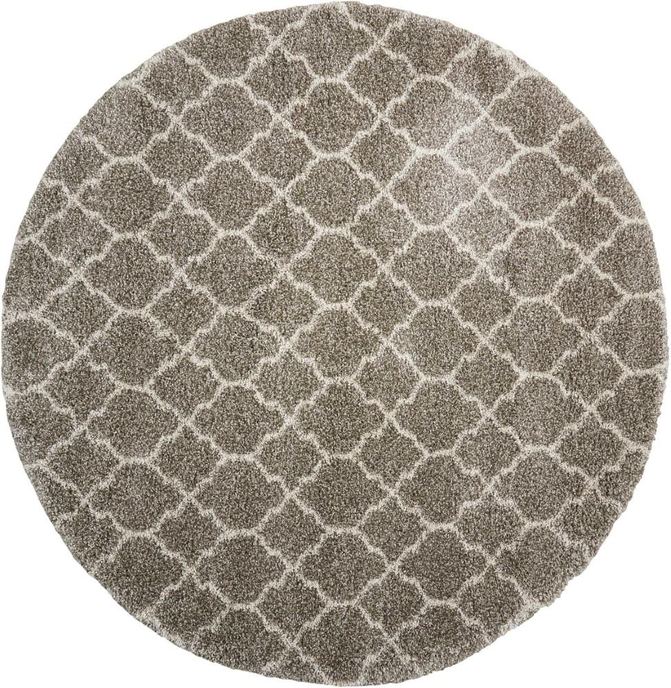 Nourison - Amore AMOR2 Beige 710in x Round Rug - AMOR2-99446320438_CLOSEOUT veiw 1
