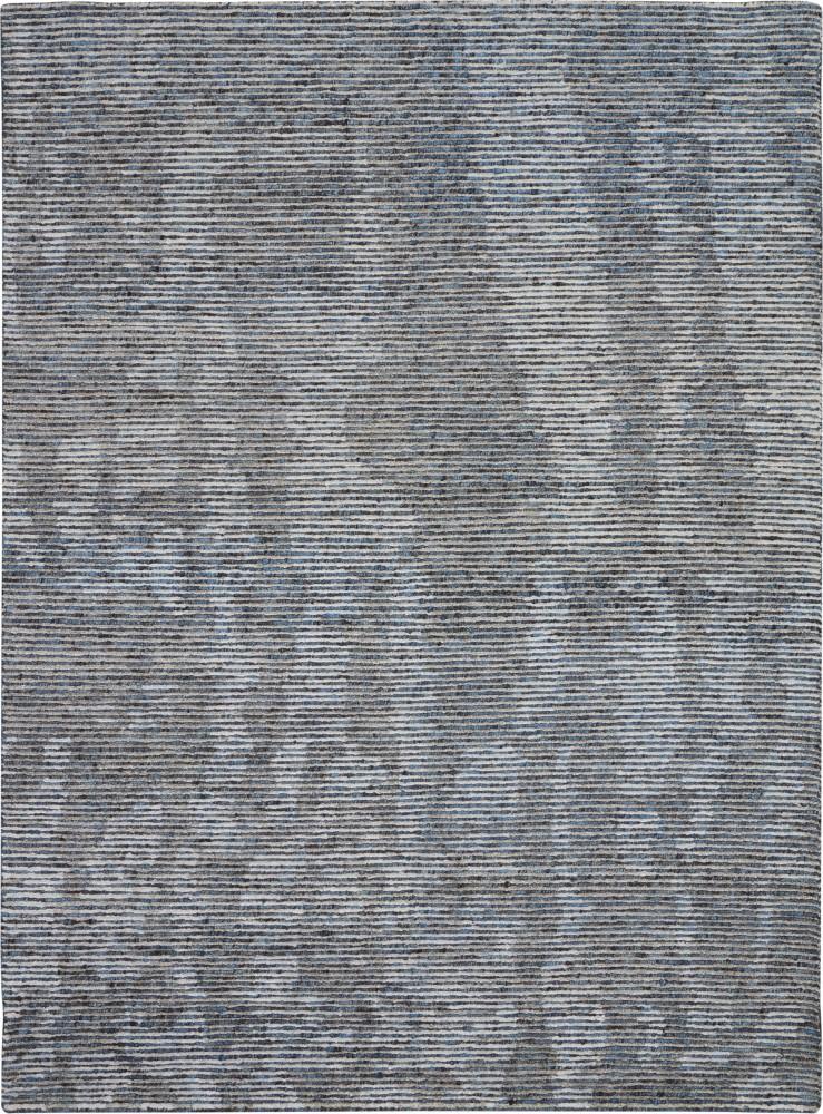 Nourison - Ellora ELL03 Slate Grey 56in x 75in Modern Area Rug - ELL03-99446384904 veiw 1