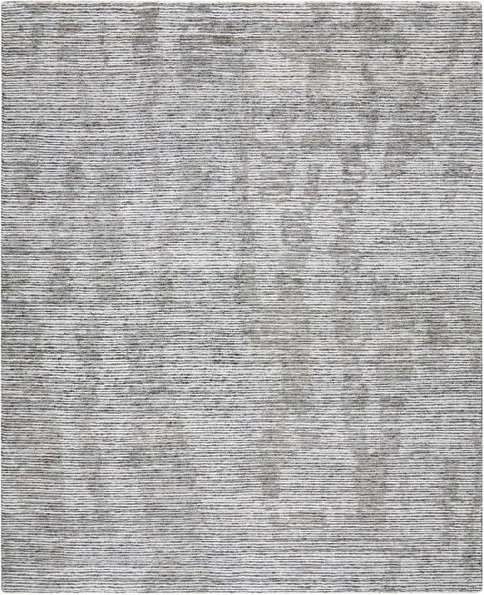 Nourison - Ellora ELL03 Slate Grey 86in x 116in Oversized Handmade Rug - ELL03-99446384935 veiw 1