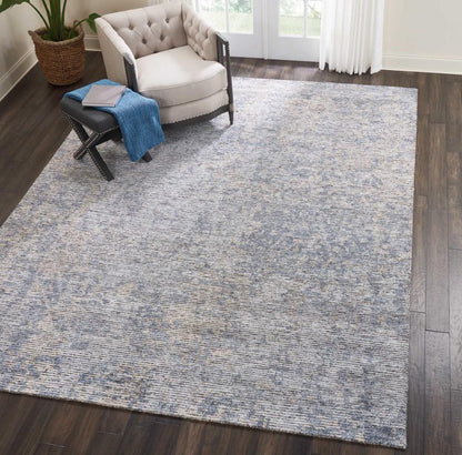 Nourison - Ellora ELL04 Grey 99in x 139in Oversized Handmade Rug - ELL04-99446385048 veiw 2