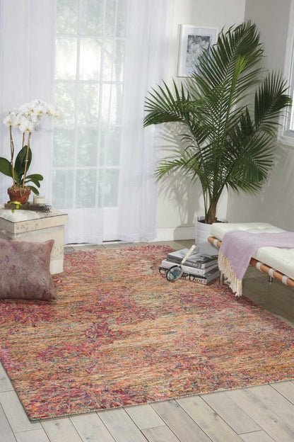 Nourison - Gemstone GEM02 Purple Multicolor 39in x 59in Area Rug - GEM02-99446289209_CLOSEOUT veiw 2