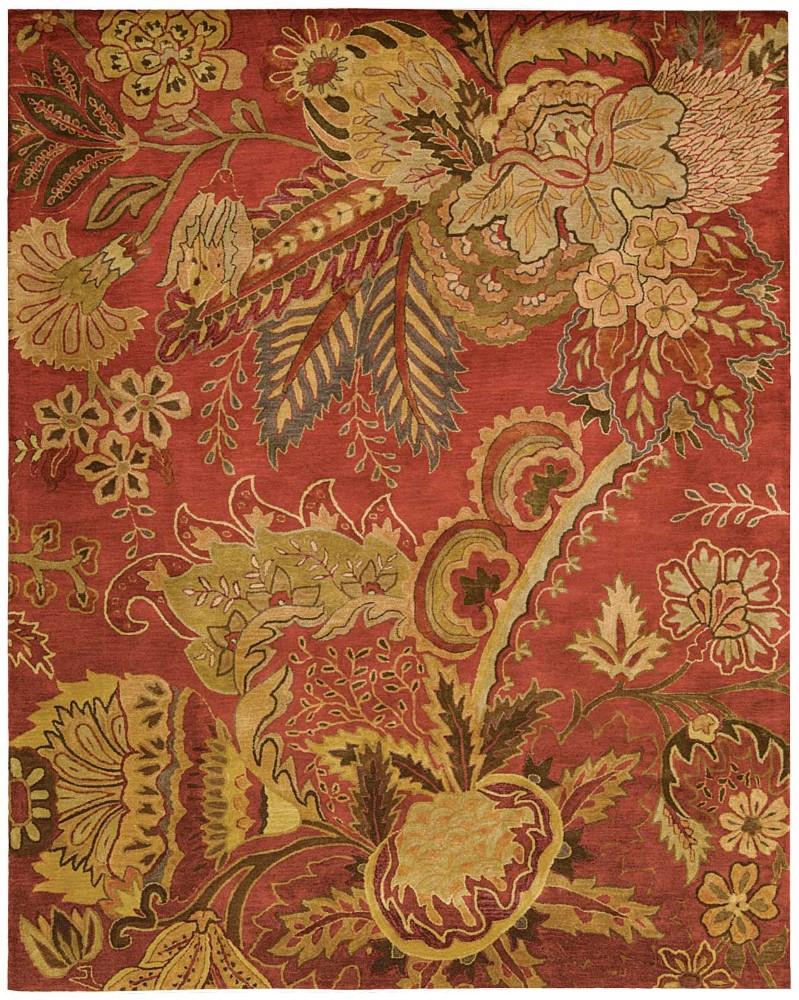 Nourison - Jaipur JA43 Red Multicolor 96in x 136in Rug - JA43-99446113047_CLOSEOUT veiw 1