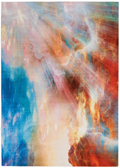 Nourison - Le Reve LER04 Multicolor 4x6 PhotoReal Area Rug - LER04-99446494450_CLOSEOUT veiw 1