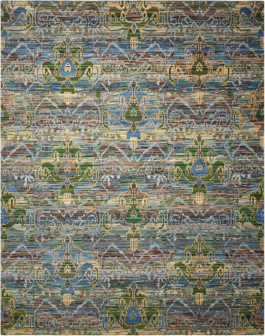 Nourison - Rhapsody RH010 Multicolor 99in x 13 Rug - RH010-99446188113_CLOSEOUT veiw 1