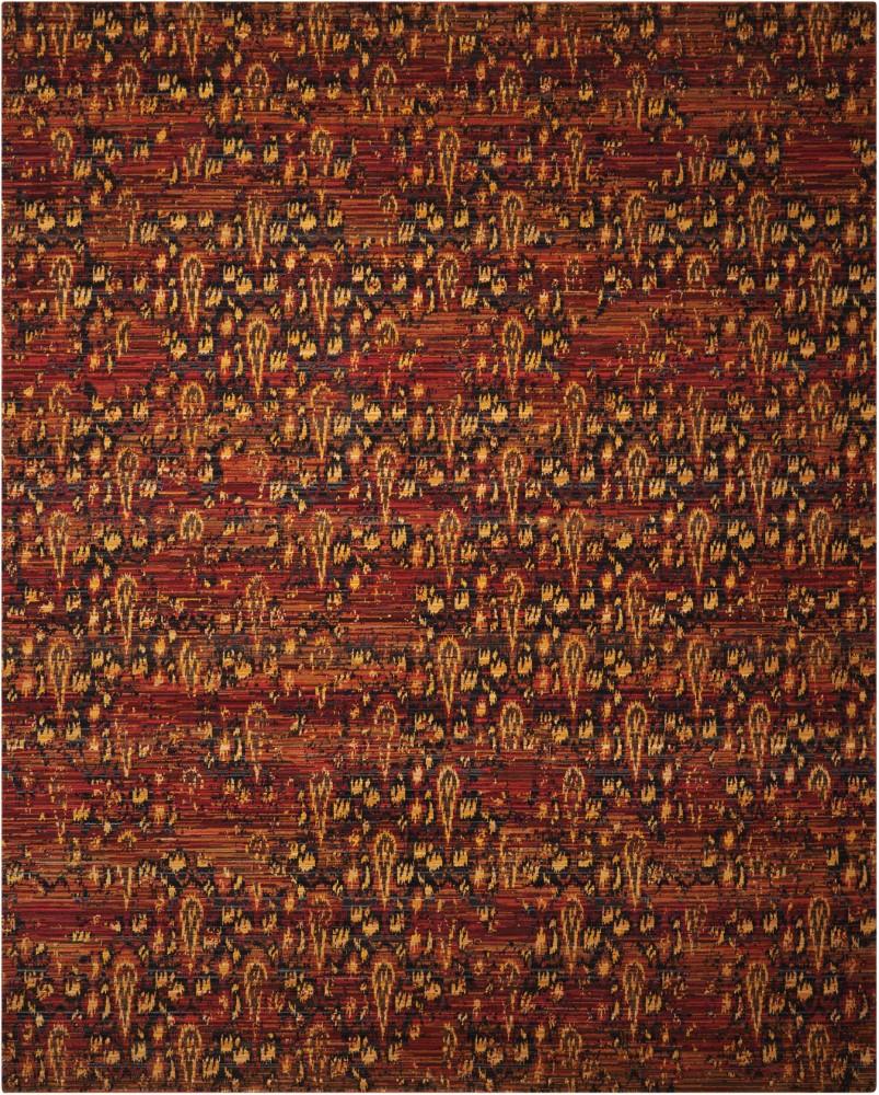 Nourison - Rhapsody RH014 Red 56in x 8 Area Rug - RH014-99446251039_CLOSEOUT veiw 1