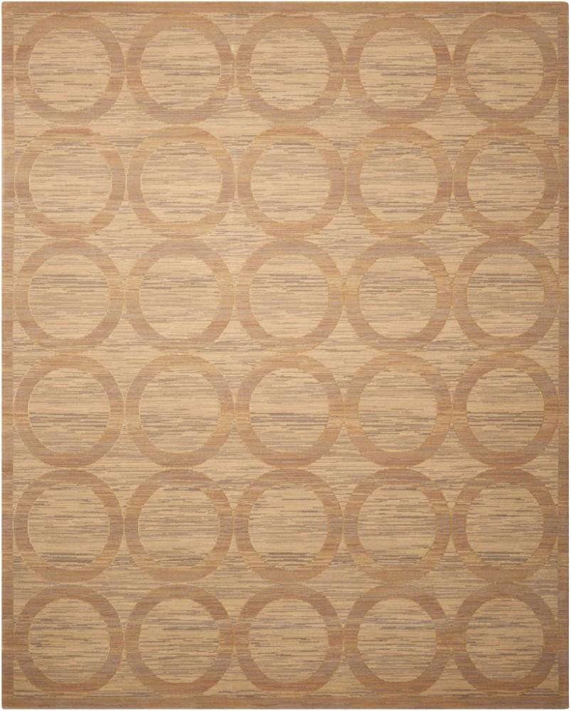 Nourison - Silken Allure SLK21 Beige 86in x 116in Rug - SLK21-99446139726_CLOSEOUT veiw 1