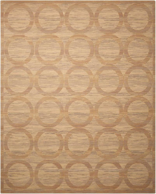 Nourison - Silken Allure SLK21 Beige 86in x 116in Rug - SLK21-99446139726_CLOSEOUT veiw 1