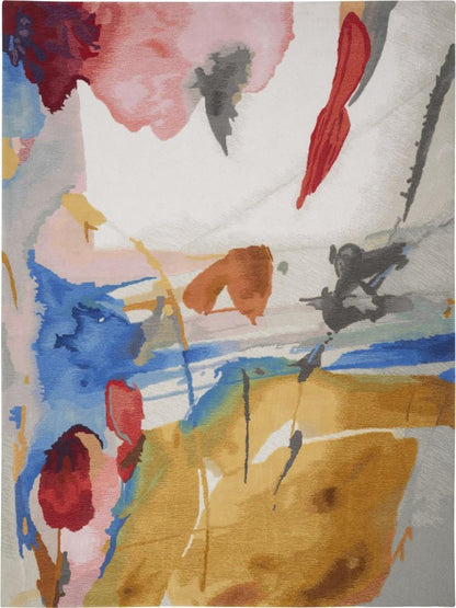 Nourison - Symmetry 86in x 116in Area Rug - SMM11-99446034298_CLOSEOUT veiw 1