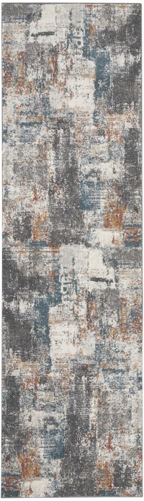 Nourison - Tangra 22in x 76in Bone Multi Area Rug - TNR06-99446783189_CLOSEOUT veiw 1