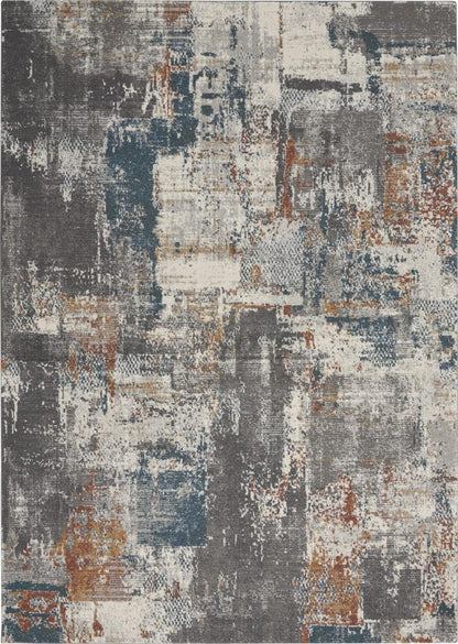 Nourison - Tangra 4x6 Bone Multi Area Rug - TNR06-99446783196_CLOSEOUT veiw 1