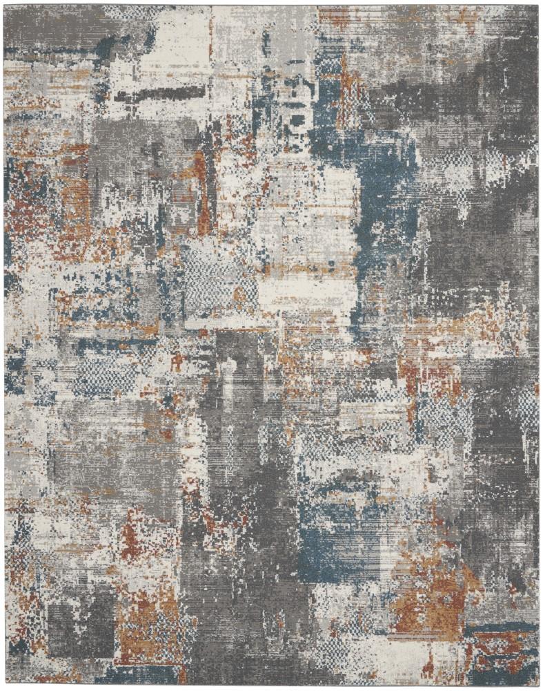 Nourison - Tangra 710in x 910in Bone Multi Area Rug - TNR06-99446783219_CLOSEOUT veiw 1