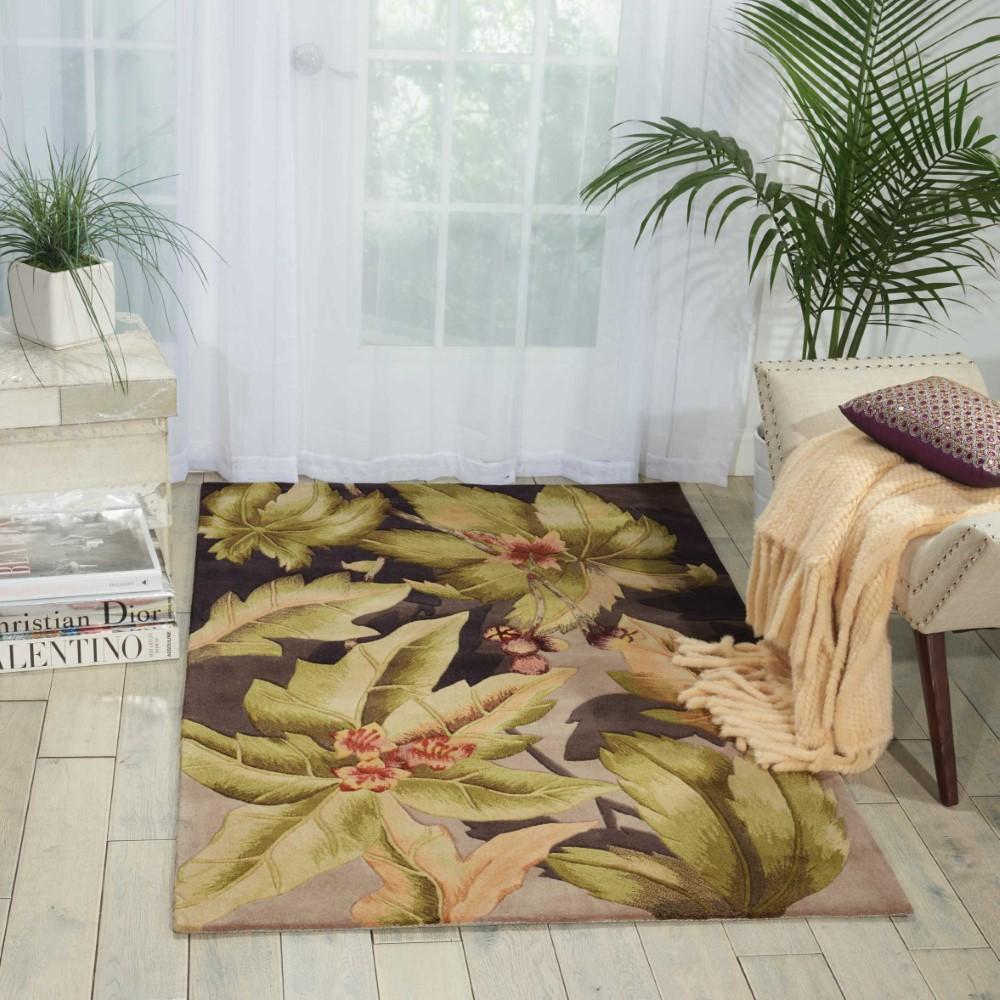 Nourison - Tropics TS03 Purple 8x11 Rug - TS03-99446819888 veiw 2