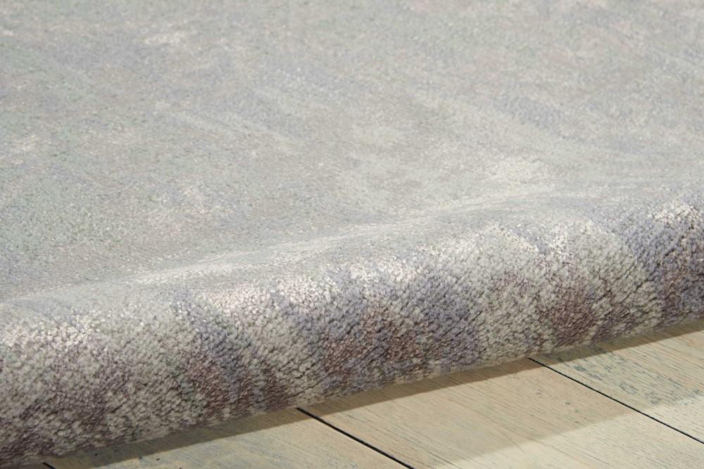 Nourison - Twilight TWI05 Slate Blue and Grey 79in x 99in Large Rug - TWI05-99446292407_CLOSEOUT veiw 2