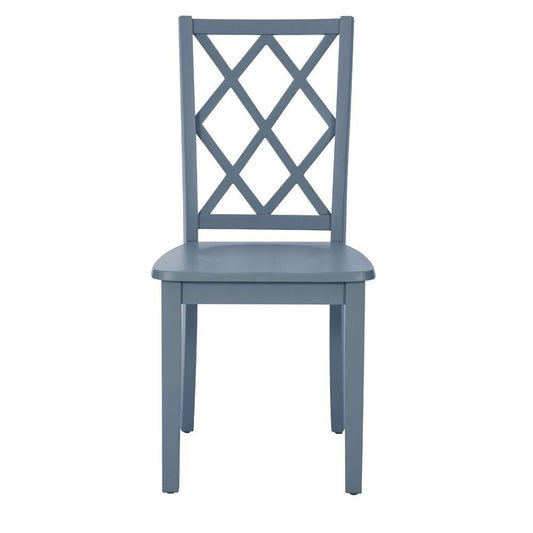 Powell Company - Mayfair Side Chair Graphite - D1015LD23SCGRAP veiw 2