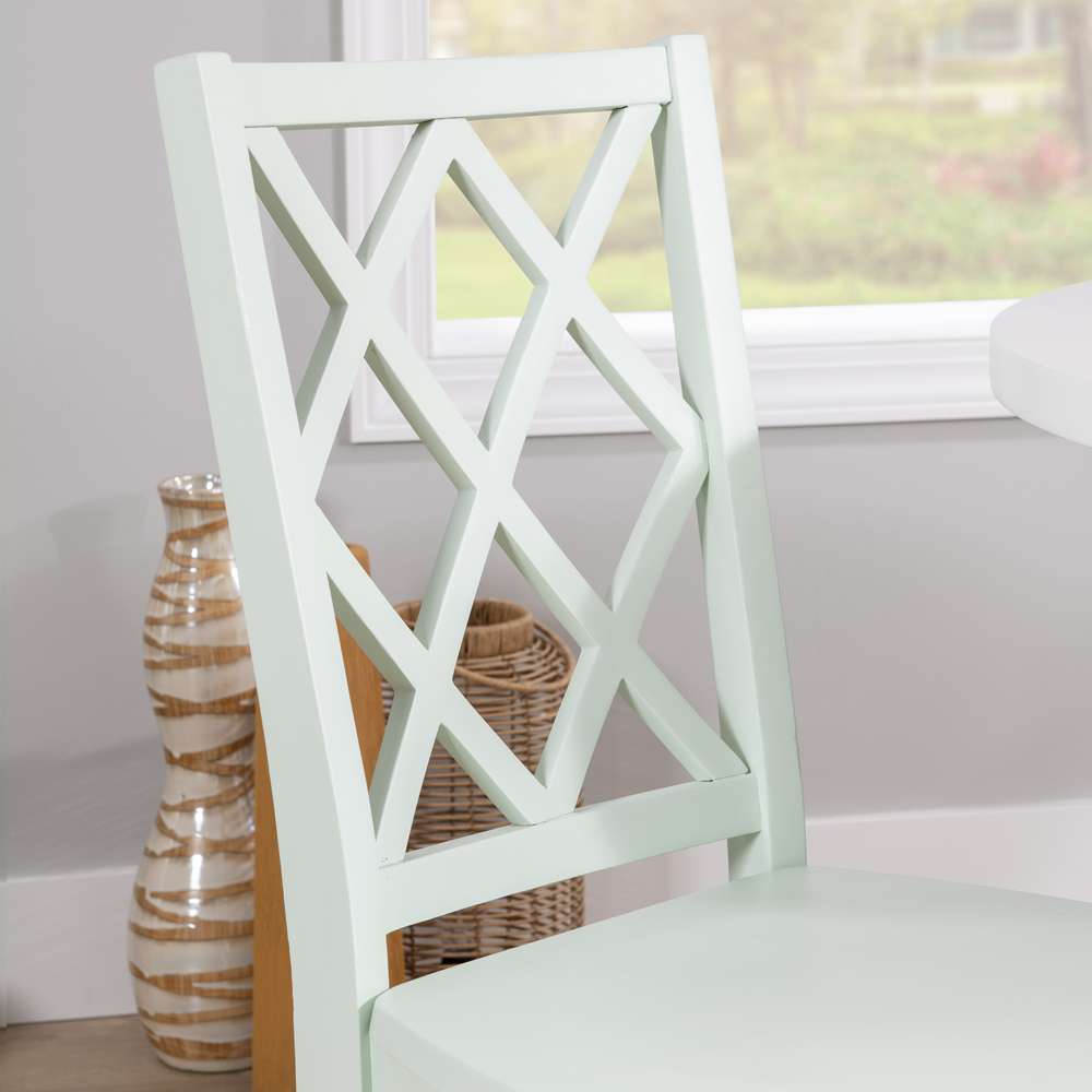 Powell Company - Mayfair Side Chair Mint - D1015LD23SCMNT veiw 7