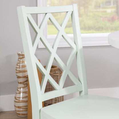 Powell Company - Mayfair Side Chair Mint - D1015LD23SCMNT veiw 7