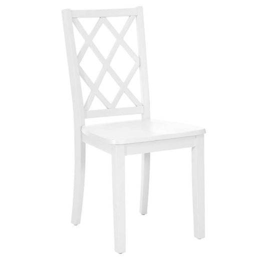 Powell Company - Mayfair Side Chair White - D1015LD23SCWHT veiw 1